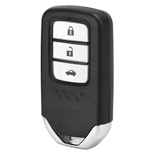 Akozon Car Remote Control Key,3 Button Car Remote Control Key 433MHz 47 Chip Fit Replacement for Honda City/Jazz/Civic/Grace KR5V2X for Car Key Shell Housing Remote Key Case Key Fob Smart Key Shell Ke