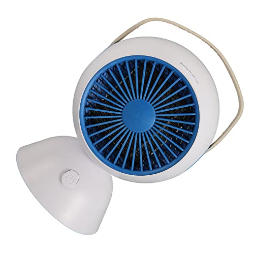 Miniventilador 100V-240V Aquecedor de Mesa de Escritório Silencioso para Quarto (plugue da ue)