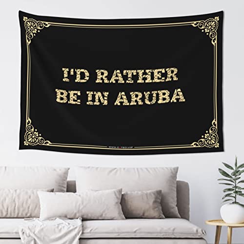 �j���̓��A�̑��� I'd Rather Be in Aruba �^�y�X�g���[ �X�y�[�X�f�R���[�V���� �N�[�����[���A�N�Z�T���[ �e�B�[���E�{�[�C�Y�p(75X100cm)