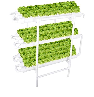 LAPOND Hydroponics Growing System Kit, 3 Layers 108 Plant Sites