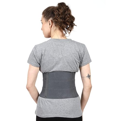 Image of Cotton, Abdominal Belt After Delivery For Tummy Reduction Belly Support Belt, Breathable Belt For Women & Men (SPECIAL Universal) Compatible XXL,3XL,4XL, Grey