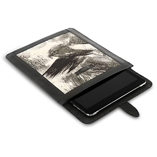 Londo Skórzana Torba Na Tablet Z Klawiaturą, 12.9", Prawdziwa Skóra, Bezpieczne Zamknięcie