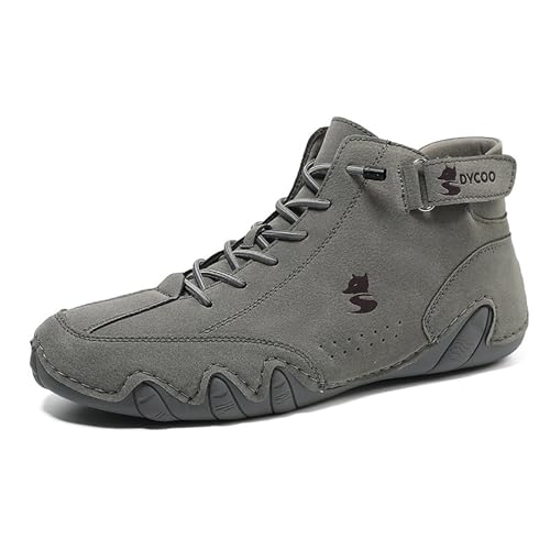 Zapatos Casuales para Uso Diario con diseño Elegante de Punta Cerrada y Plana versátiles para Todas Las Estaciones combinación Ideal con Jeans (Grey, 42) #2327