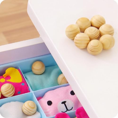 Bolas de Madera Aromáticas para Ropa 8 Piezas miniatura 6