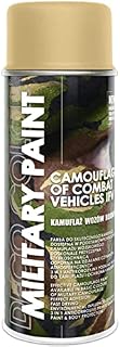 Deco Color Military Spray Paint Camouflage Army Paintball Airsoft ASG MilSim DIY; 11 Colours 400ml (RAL 1001 Sand Khaki)