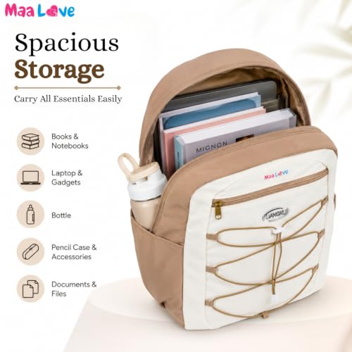Image of Cute Kawaii Plush Display Backpack for Girls - Multi-Pocket School Bag with Transparent Window, Adjustable Straps, Aesthetic Bookbag for Teens & Students