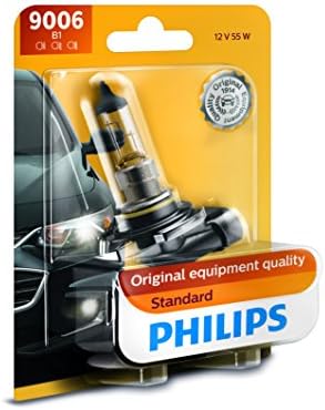 Philips 9006B1 9006 Standard Halogen Replacement Headlight Bulb, Pack of 1