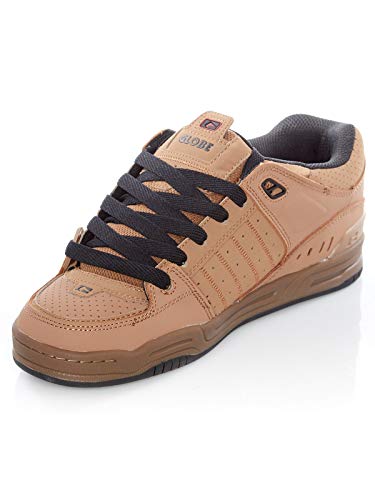 Image of Globe Fusion Skateboard Shoes, Multicoloured Tobacco Brown Gum 000, 7.5