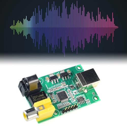 Módulo controlador auditivo USB a 24 bits LJMSA9123 con salidas SPDIF e I2S, transmisión de audio de alta resolución hasta 192 kHz miniatura 5
