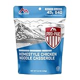 Mountain House Homestyle Chicken Noodle Casserole Pro-Pak | Freeze Dried Backpacking & Camping Food | 1 Serving