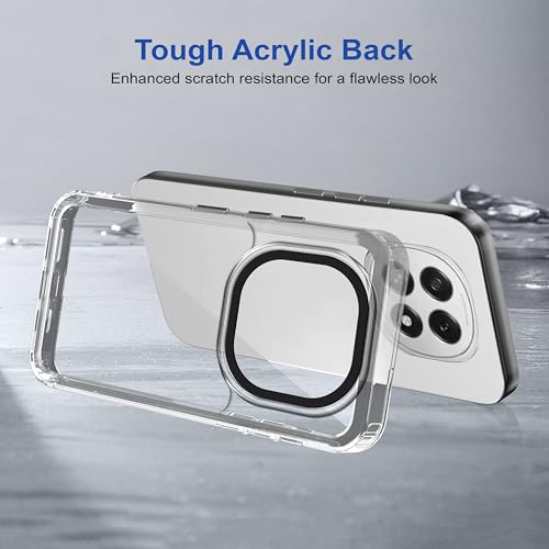 Image of Zapcase Back Case Cover for Oppo F29 5G | Compatible for Oppo F29 5G Back Cover | Case Cover with Camera Protection | (TPU + PC | Transparent)