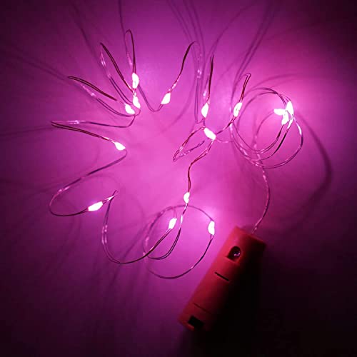 Image of Lexton Cork Light | Bottle Light | Copper String Light | Cork String Light | for Valentine's Day, Room decor, Birthdays, Party,Diwali | Pack of 1, Purple