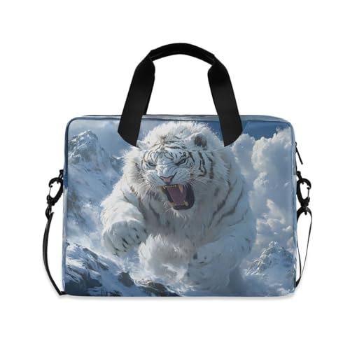 Maletín para portátil con diseño White Tiger miniatura 1