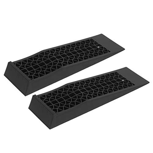 Car Service Ramps, Vehicle Service Ramps Stable Performance High Hardness Quick Storage Versatile for 4400 Lbs Vehicles