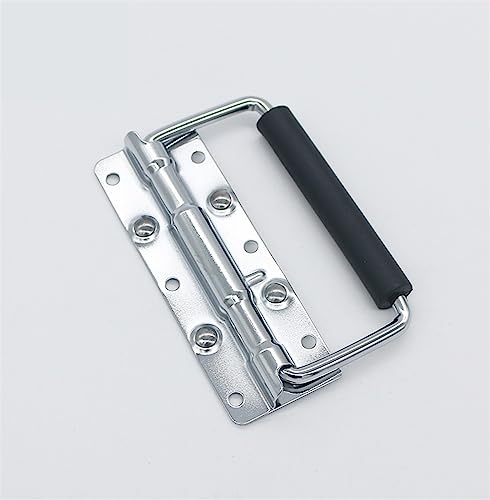Asa industrial LS122 de hierro con muelle plegable para cajas 2