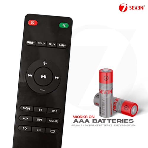 Image of 7SEVEN Compatible with Boat Remote Control Suitable for Aavante Bar 1190 1198 1600D /1650D 1680D 1800 Models Soundbar Subwoofer Music System Remote Controller