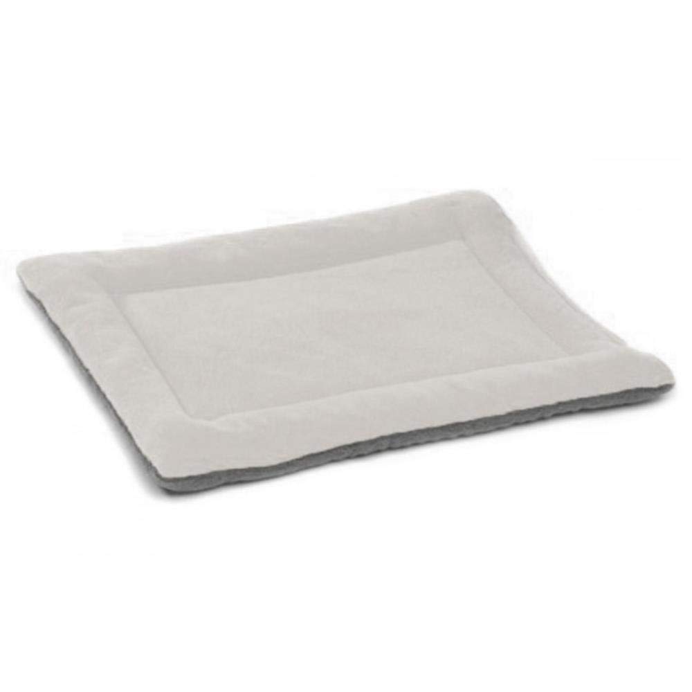 Couverture de chenil lit de couchage pour chat matelas épais hiver chien gris 71x51