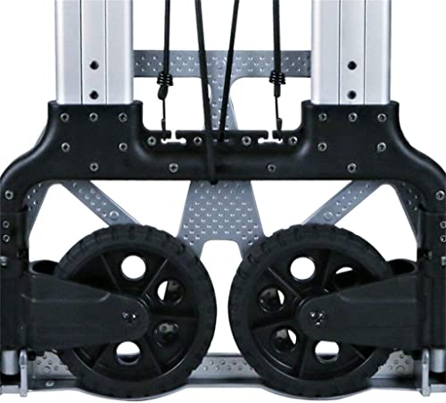 Carretilla plegable de aluminio con ruedas silenciosas miniatura 4