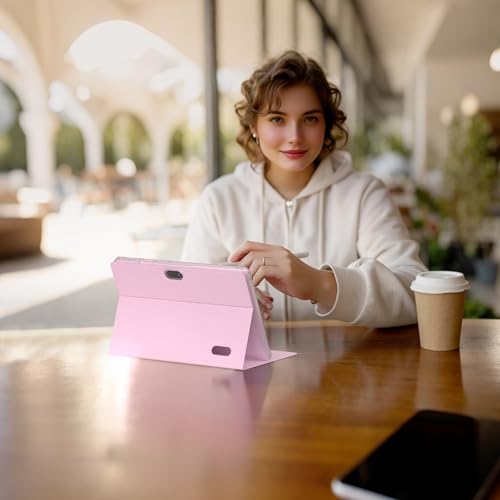 Image of HOTTABLET Tablet 7Inch Android 14.0 with Protective Case, 8GB(3+5GB Expand) RAM+ 32GB ROM, IPS Screen, Dual Camera, Bluetooth 5.0 WiFi Tab (Pink)