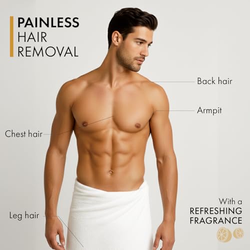 Urbangabru Hair Removal Cream Spray (6.76 Fl Oz) | Painless Body Hair Removal Spray For Chest, Back, Legs & Under Arms (Aloe Vera)