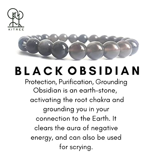 Image of HEALING AND SEMI-PRECIOUS CRYSTAL STONE BRACELET 8 MM ROUND FOR FENSHUI