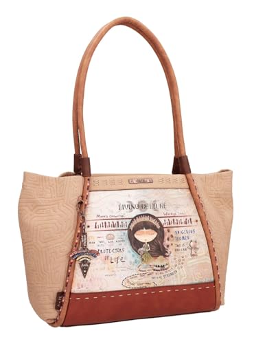 Sac triangle Anekke multicolore au design géométrique et taille unique - 6