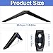 Maozhren TV Stand for Hisense TV Legs Replacement, for Hisense TV Stand 32H5B 39H5D 40H5B 43H4080F 49H6E 50H5D 50R6E 50R7F 55H6E 55R6000E 55R6040F 55R7F 58H6550E 58A6100UW 65H6E with Screws, Black
