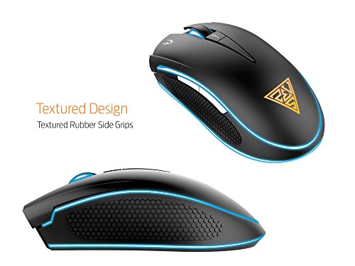 Gamdias Optical Gaming Mouse With 6 Smart Buttons, Double Level Multi-Color Lighting And Gaming Mouse Mat (Zeus E1) #TOP4