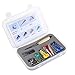 Produktbild Schrägbandformer Set Stoff Bias Tape Maker Werkzeug Schrägbandformer SetBinding Fuß Ahle Pin Set Quilt Nähen 16PCS