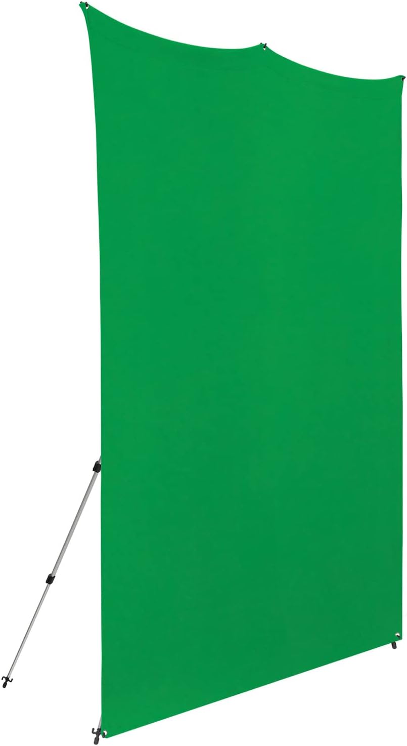 Westcott X-Drop Pro Wrinkle-Resistant Backdrop 8'X8' (Chroma Key Green)
