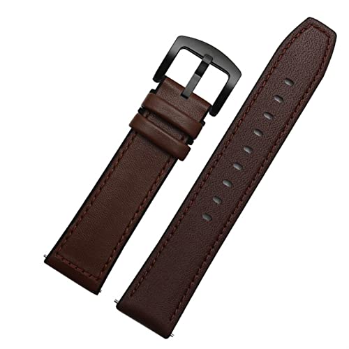 Correa de silicona de piel auténtica para Huawei Watch 2 Pro elegante de 22mm
