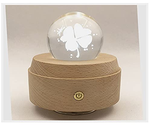 Lysee 3D Printer Parts & Accessories - 3D Printed Moon Light Decoration Rotating 8-Tone Box Birthday Gift Creative Music Box Christmas Confession - (Color: 7 Colors music2 6) image 5
