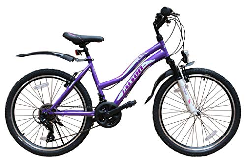 Talson 24 Zoll Mädchen Fahrrad mit 21-Gang Shimano Schaltung