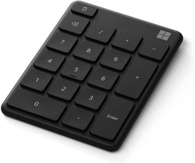 Microsoft 230-00013 Number Pad - Black, Pad Black