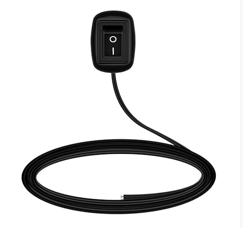 SPST Interrupteurs en forme de goutte d'eau, ON/OFF Commutateur, 12 V/10 A, interrupteur de bouton, pour voiture pour feux de brouillard, DRL, barres lumineuses à LED (Noir) Cover
