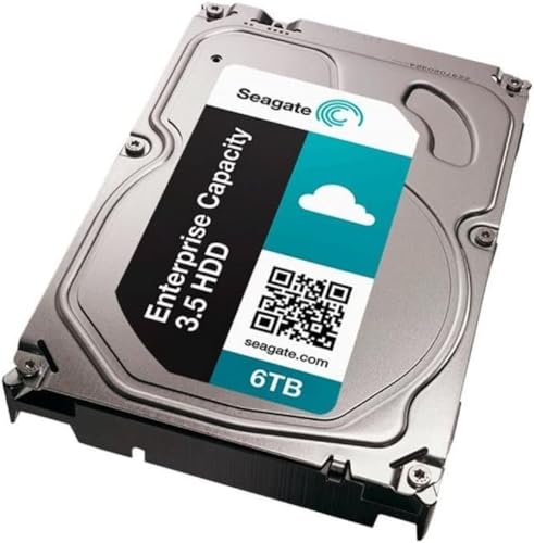 Seagate Enterprise Capacity v4 6TB Interne Festplatte ST6000NM0044 3,5 Zoll HDD - SATA3 - 7200RPM - 128MB Cache (Generalüberholt)