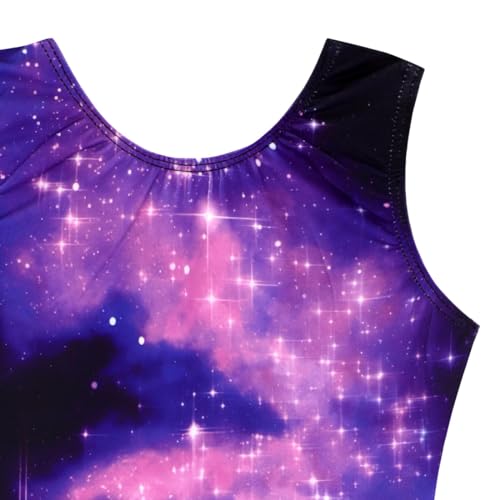 HOZIY Gymnastics Leotards for Girls with Shorts Biketards Dance Tumbling Outfits Matching Scrunchies 1-12 Years Old