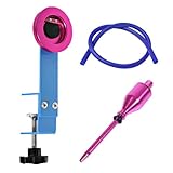 Ballon-Expander Maschine, 6,5x19,5cm Werkzeugsatz für Metallfüllung | Tragbarer Manueller Füller mit Knospe 570 G, Professionelle Latex im Ballon Füllung für Hochzeitsgeburtstag Festliche Dekoration