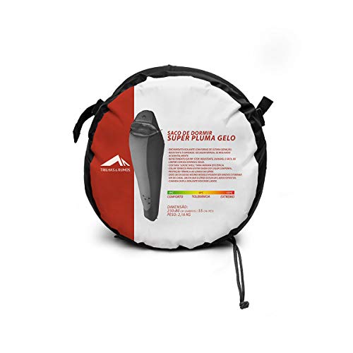 0114 - Saco Super Pluma Gelo - Marinho Com Azul