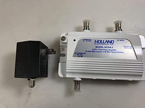Holland Electronics HCDA-1 1GHz Drop Amplifier for Cable TV