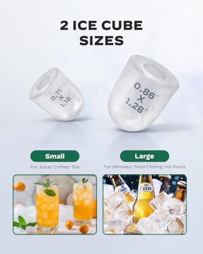 Fabricadora de Hielo Compacta de Mesa Totnz TZIM135B3 miniatura 6