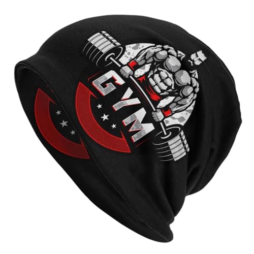 Bonnet de rue bodybuilding pour hommes et femmes fitness hiver