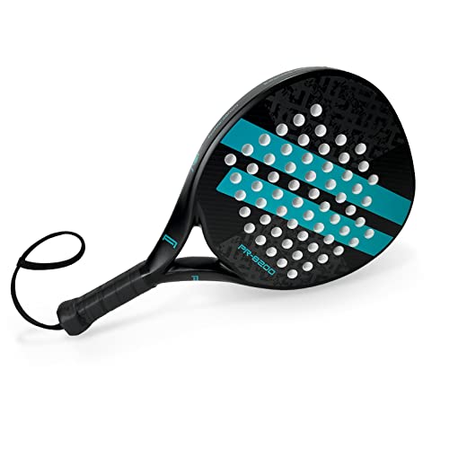 Image of Padel Racket Carbon Fiber Surface with EVA Memory Flex Foam Core Lightweight Padel Racquet