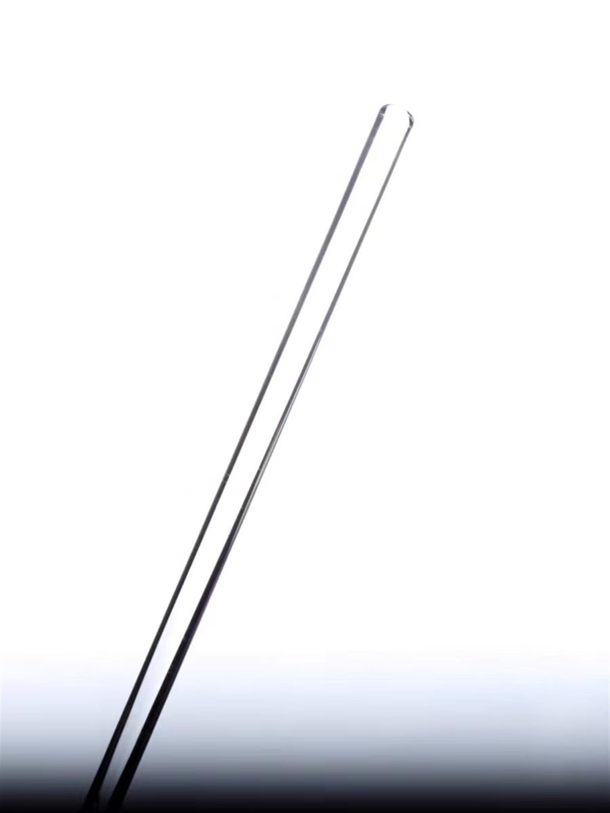 Glas-Rührstäbchen, Laborglas-Rührstab aus Borosilikat, mehrere Größen, 10er-Pack(0.28x8inch)