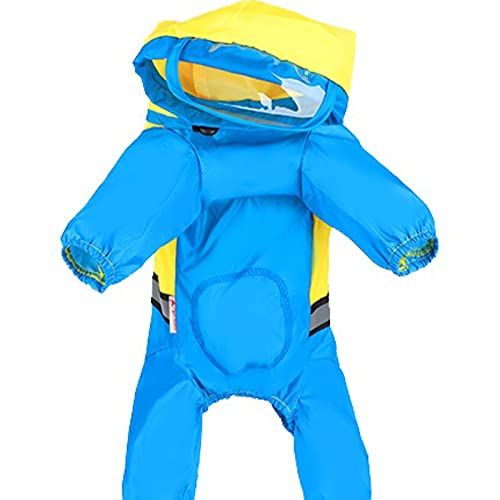 Imperméable pour chien réfléchissants étanche avec capuche ajustable