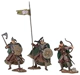 Lord of the Rings Armies of Middle Earth; Men of the Rohan Army Figure Set 1/24 Scale