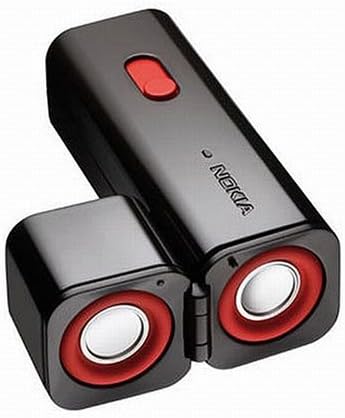 Nokia Mini Speaker MD-6 - Black/Red
