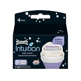 Wilkinson Sword Intuition Dry Skin Rasierklingen für Damen Rasierer, 3 St