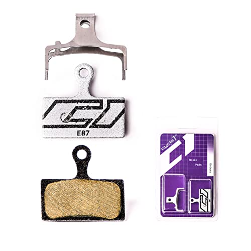 Cycle1st Bike Disc Brake Pads Compatible with/Replacement for Shimano XTR XT SLX Deore Alfine FSA K-Force Afterburner Rever MCX1-Ultimate Braking Power for Road/Mountain Bikes 87 (Ceramic Compound)