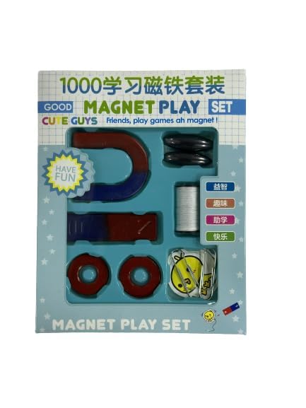 Image of Magnetic Field and Science Experiment Toy Learning Starter Kit Science Lab Basic Electricity Set for Kids